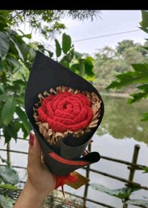 Crochet Rose Bouquet 🌹✨