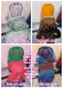 set of 4 sarees