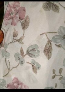 Pastel White Casual Dress