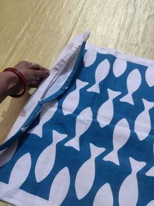 4 Gaddi Covers In Cotten With Chain Stitched🇻🇦