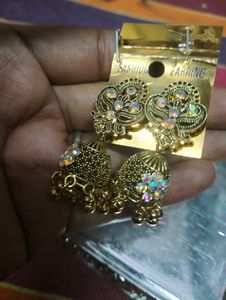 Golden Jhumka