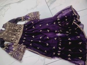 Price Drop ❗Gharara And Beautiful Round Shape Top