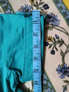 Teal Embellished Top