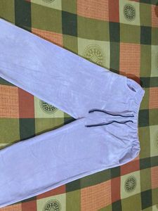 Lavender Velour Joggers