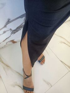 Color Block Long Sleeve Dress