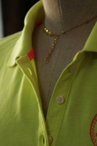 Yellow Converse Polo Top