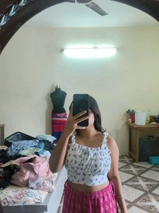 Floral Print Cami Top