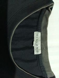 Men black T-shirt