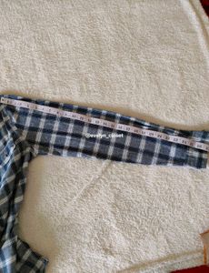 Blue Plaid Flannel Shirt
