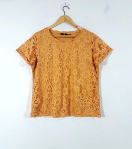 Fig Floral Embossed Top(Women's)