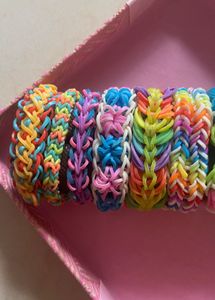 Loom band handmade bracelets