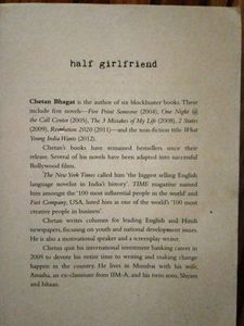 Half Girlfriend By Chetan Bhagat