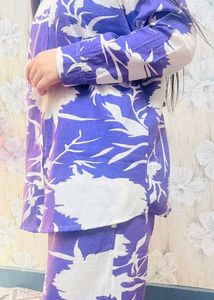 Floral Print Pajama Set