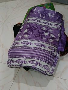 Lavender Saree