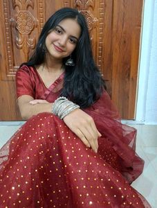 Maroon Lehenga choli !