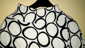 Black And White Skirt