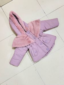 Cute Lavender pink Baby Coat