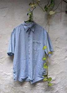 Lacoste Blue Checkered Shirt