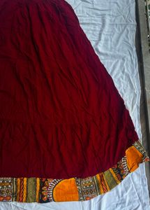 Bohemian Ghagra Skirt For Rajasthan Trips