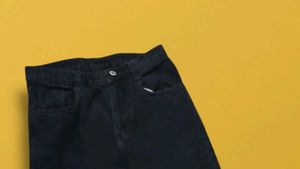 N@02 Size-28 Black Denim Jeans