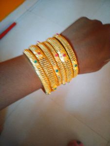 Golden Bangles 6