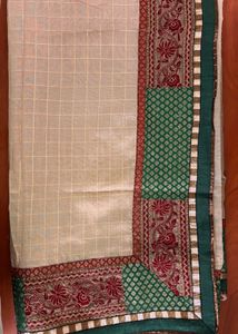 2 silk sarees with border
