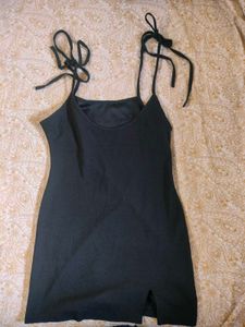 Mini Slit Dress