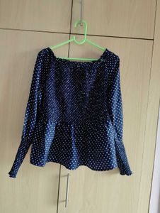 OFF SHOULDER POLKA DOT TOP ❤️