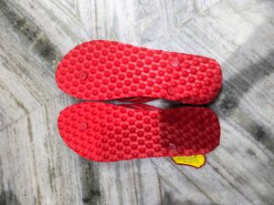 Red Flip Flops