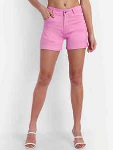 KWoman Pink Casual Shorts🌸