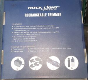 Rock Light Rechargeable Trimmer RL-TM9093