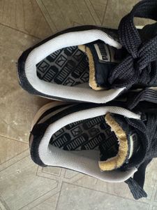 Puma Women Black Suede Mayu UPSneakers