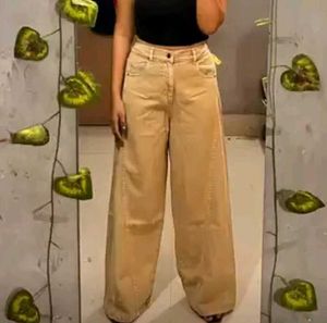 Myntra beige jeans