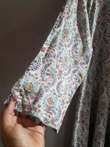 Pure Cotton Kurta Set Xxl( Bust 40-42)
