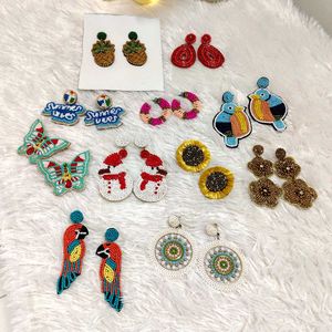 Handmade Beaded Earring✨