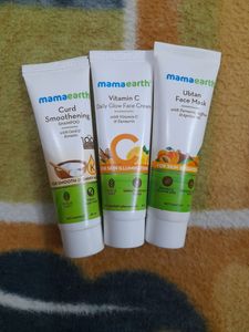 mama earth Face Wash Pack Of 5