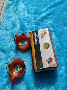 2 Glass Cup Kitchen Accessories