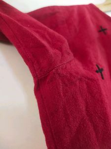 Women&#39;s Red Kurta