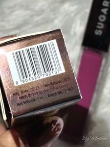 SUGAR Cosmetics Mettle Matte Liquid Lipstick For W