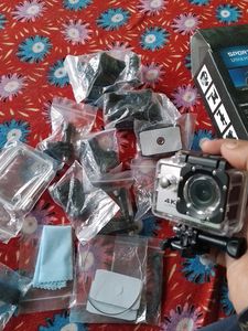 Brand New Go Pro Ultra Hd 4k Video Quality 16mp Camera With All Accessories 30mtr Deep In Water (Waterproof) Action Camera With 2 Inch Screen