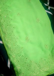 Elegant Green Saree