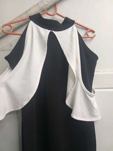 Chic Black &amp; White Dress