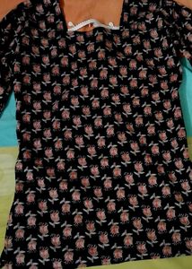 Floral Print Long Sleeve Top