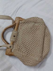 Woven Crossbody Bag