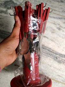 ❤️New Cutlery Set With Stand