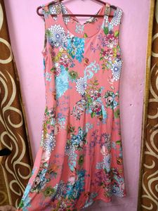 Floral Print Casual Dress