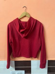 Burgundy Friends Hoodie