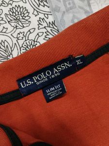 U.S Polo Assn. Men Cotton Regular Fit Tshirt