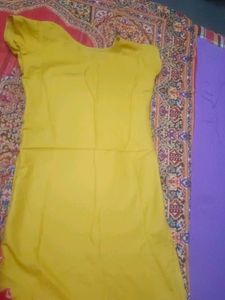 Mustard Casual Dress