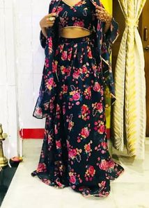 FLORAL LEHENGA SET
